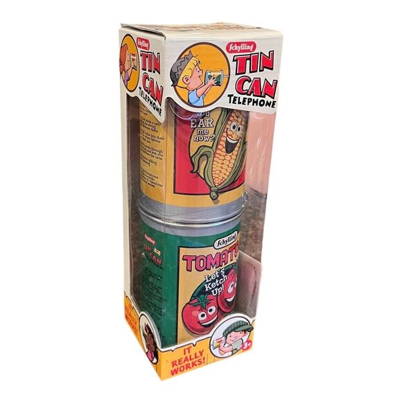 Other - NEW IN BOX Schylling Tin Can Telephone 35001 Classic Toy Game‎ 2017